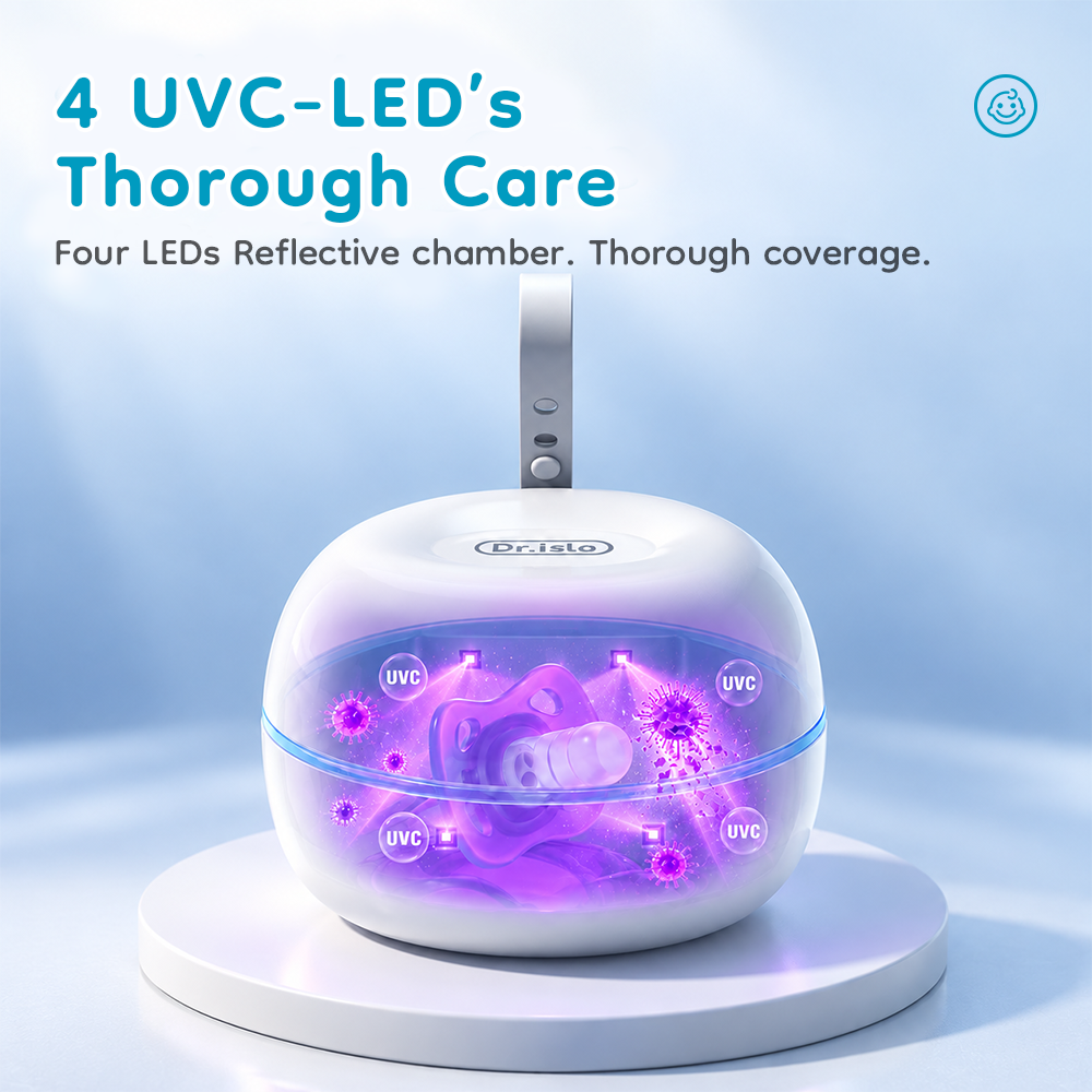Portable UV-C Pacifier Sterilizer Case - US02